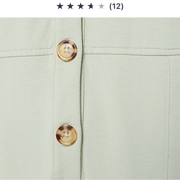 Encore By Idina Menzel One Piece Jumpsuit Sage Green SP Soft French Terry Hooded - Picture 4 of 5